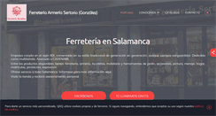 Desktop Screenshot of ferreteriaciudadrodrigo.com